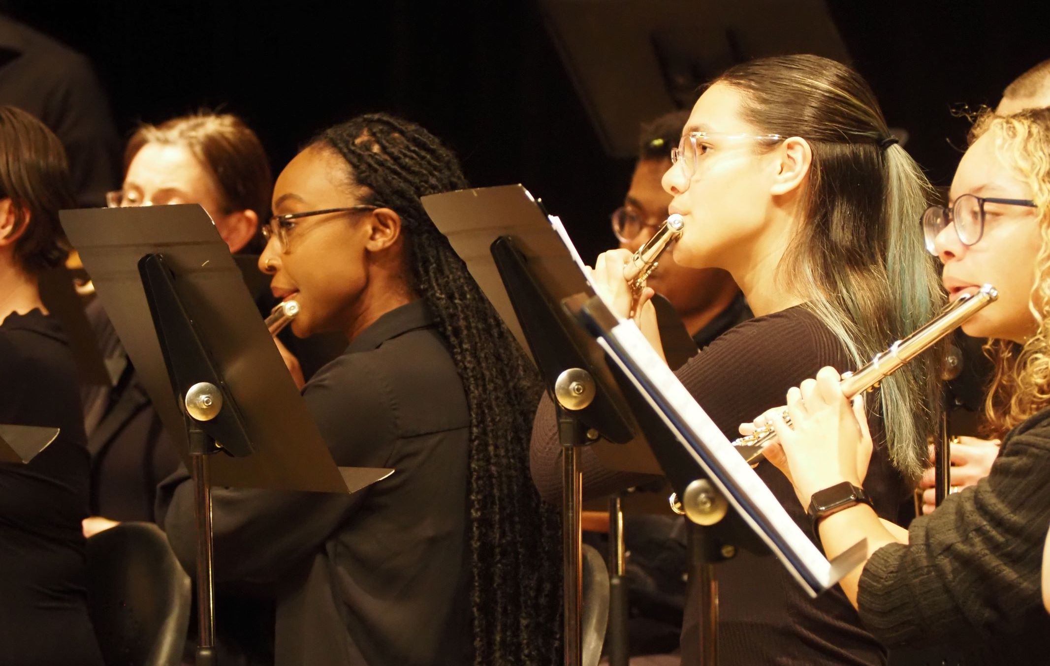 Flautists in concert