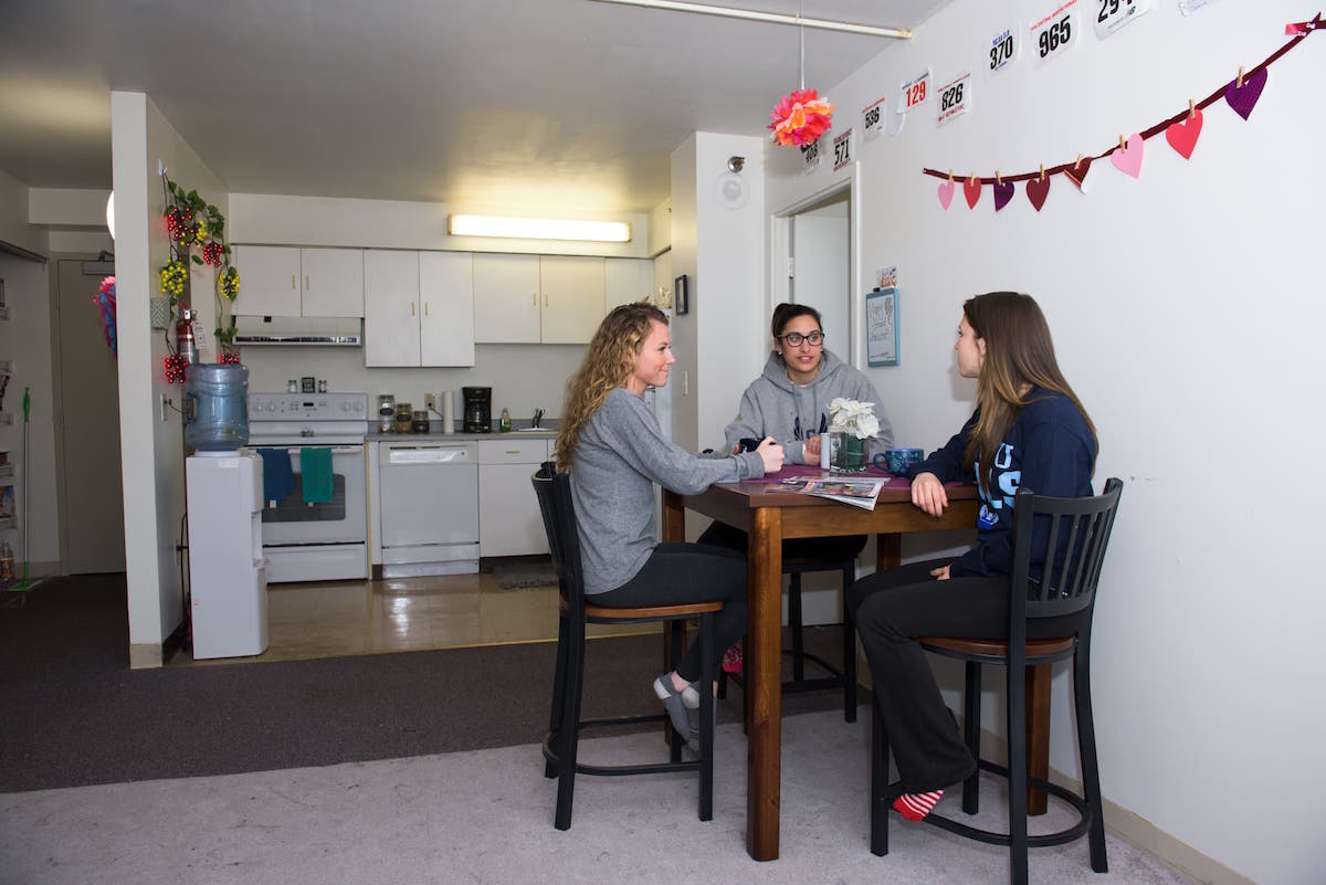 North Campus Residence Complex kitchen