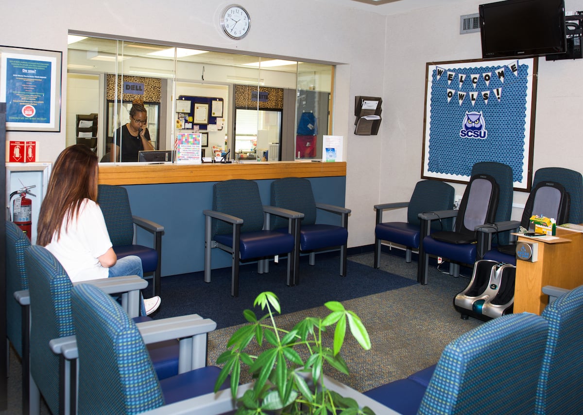 Health and wellness waiting room