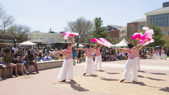 Performers and dancers