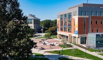 Campus with library